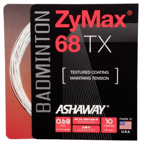 Ashaway Zymax 68 TX Full Badminton re string